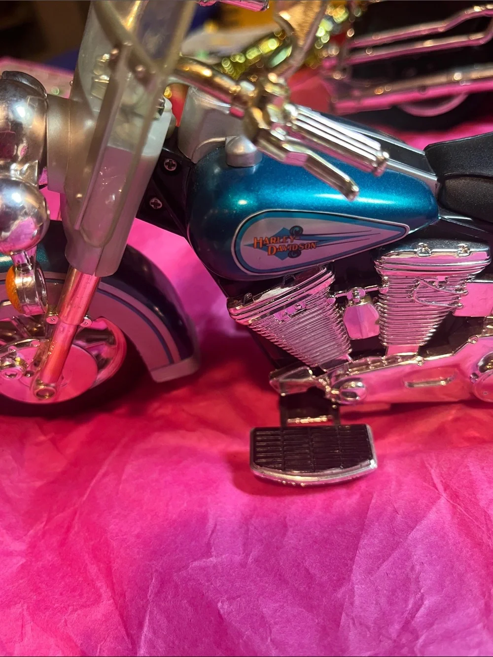 Harley-Davidson detailed green